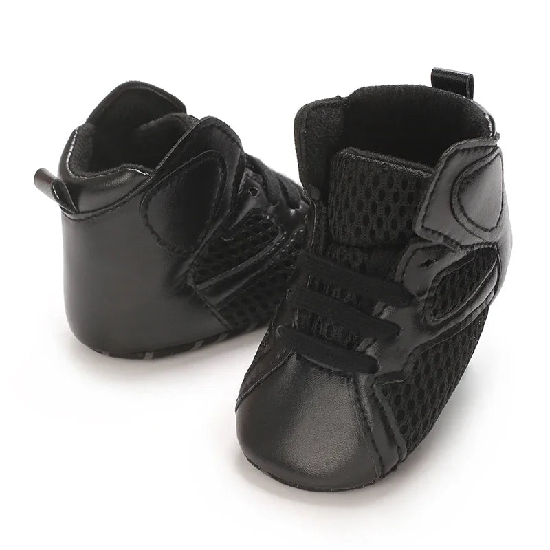 High Top Soft Soled Men's And Women's PU Mesh Breathable - View 3 | SAMAG