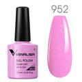 VENALISA Non Cleansing Topcoat Nail Art 7.5ml Soak off Base Coat Foundation No Wipe Top Coat Nail Gel Funny Bunny Gel Varnish