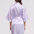 Women's Pure Short Silky Robes Bridesmaid Bride Party | SAMAG