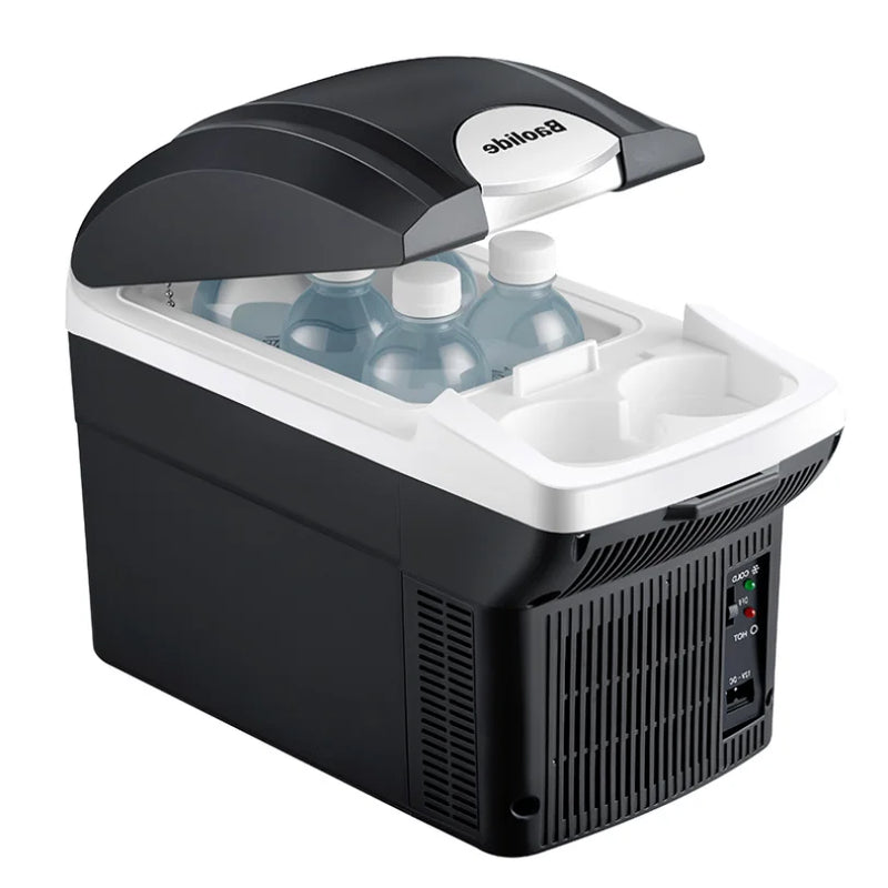 Car Refrigerator 8 Liters Dual-use For Home And Car, Cooling And Heating Box Mini Car Refrigerator