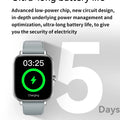 LAXASFIT 2025 New Smart Watch for Men Women Gift Full Touch Screen Sports Fitness Watch Bluetooth Call Digital Smartwatch