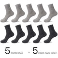 HSS 2023 Men's Cotton Socks New styles 10 Pairs / Lot Black Business Men Socks Breathable Spring Summer for Male US size(6.5-12)