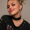 Sexy Bondage Lingerie Sexy Leather Collar Harness Woman Erotic Leather Neck Harness Fetish Wear Women Neck Accessorie