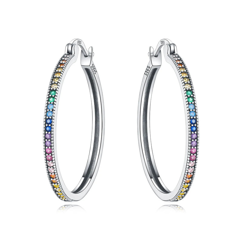 925 Sterling Silver Simple Gold U-shaped Earrings Jewelry | SAMAG