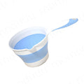 Baby Bath Rinsing Cup, Large Capacity Anti-Slip & Hangable Shampoo Helper for Mess-Free Hair Wash