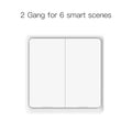 Moes ZigBee Wireless Scene Switch 12 control modes Handheld Push Button Setup Home Automation Scenario Tuya Smart Devices