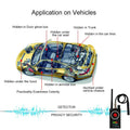 K18 Multi-function Anti Detector Mini Audio GSM Finder GPS Signal Lens RF Locator Tracker Wireless Detect with USB Cable