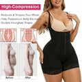 Body Shapewear Bodysuit for Women Abdomen Control Zipper Crotch Reducing and Shaping Girdles Postpartum Body Shaper Bodysuit