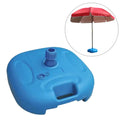 Heavy Duty Patio Umbrella Base Stand Water Filled Tents Sun Shelter Parasol Pole Holder for Yard Outdoor Fishing Umbrella Base