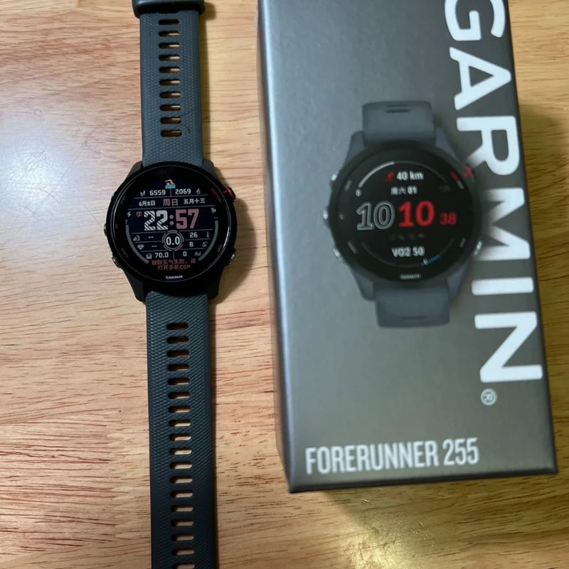 Garmin Forerunner 255 Smartwatch Outdoor Running Riding Swimming Professional Triathlon Marathon Track and Field Training