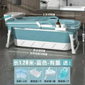 Tub Bathtubs Adult Folding bathtub Household Foaming hot Simple Adult Bathing Tub Full Body Sweat Portable Steam Bathing Basin