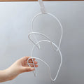 5Pcs Hat Rack Iron Punching Free Multi Layer Multifunctional Space Saving Hat Hanger Holder