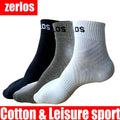 3 pairs /lot size 36-44 zerlos brand sport socks men | SAMAG