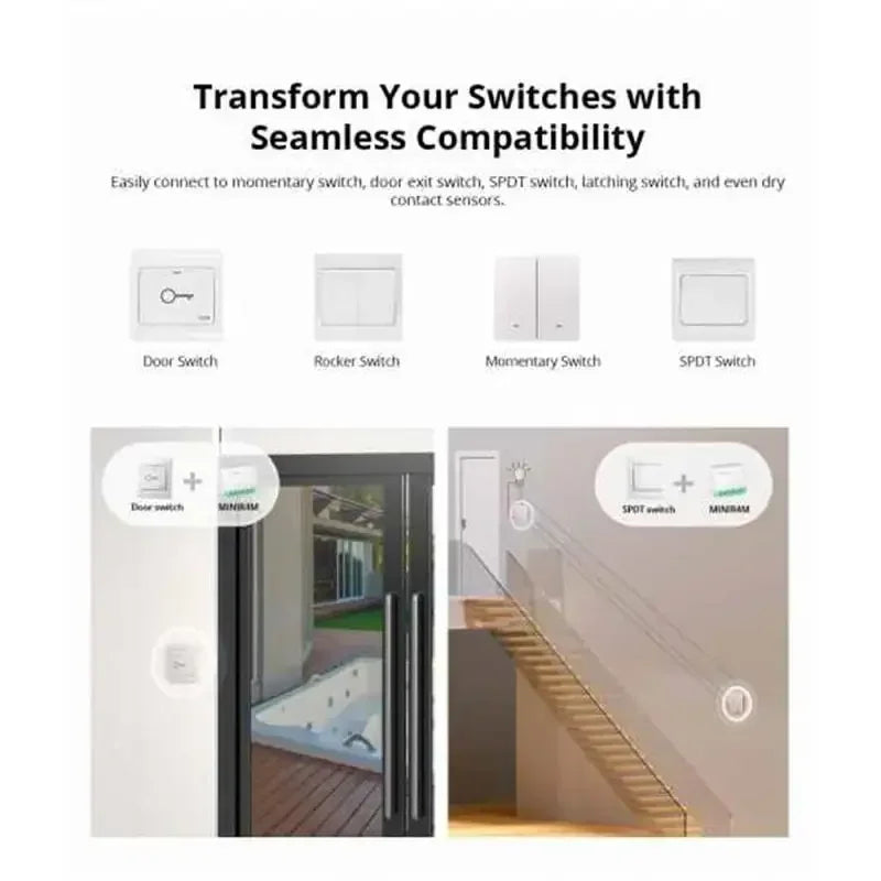 SONOFF MINI R4 Matter MINIR4M Matter Relay Sonoff Mini R4 Extreme Wifi Smart Switch Matter with Alexa Google Home Homekit