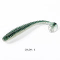 2023 Supercontinent Impact Ring Shad Fishing Lure Soft 20pcs 10pcs 6pcs Plastics Baits Swimbait Jigging Lure Artificial Baits