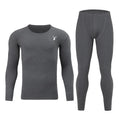 2-Piece Men's Autumn And Winter Warm Suit With Deer Head Print For Youth Sports And Leisure Loose And Comfortable Autumn Clothes