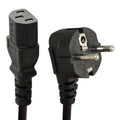 1.5m 5FT 3 Pin 18 AWG 60C 250V US Plug Universal Power Cord Cable For NEMA 5-15P To IEC320C13 Black PWC75A150US