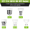 E27 LED Corn Bulb E14 Lamp GU10 Spotlight G9 Ceiling Chandeliers 220V Indoor Home Bedroom Living Room B22 Lights Cool/Warm White