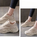 Sports Shoes for Women Athletic Round Toe High on Platform Woman Footwear Sneakers Sale Designer Luxury Offers Vulcanized Shoe H