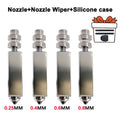 For Anycubic Kobra X Nozzle KX Bimetal 0.25/0.6/0.8/0.4mm - Visuel 17 | SAMAG