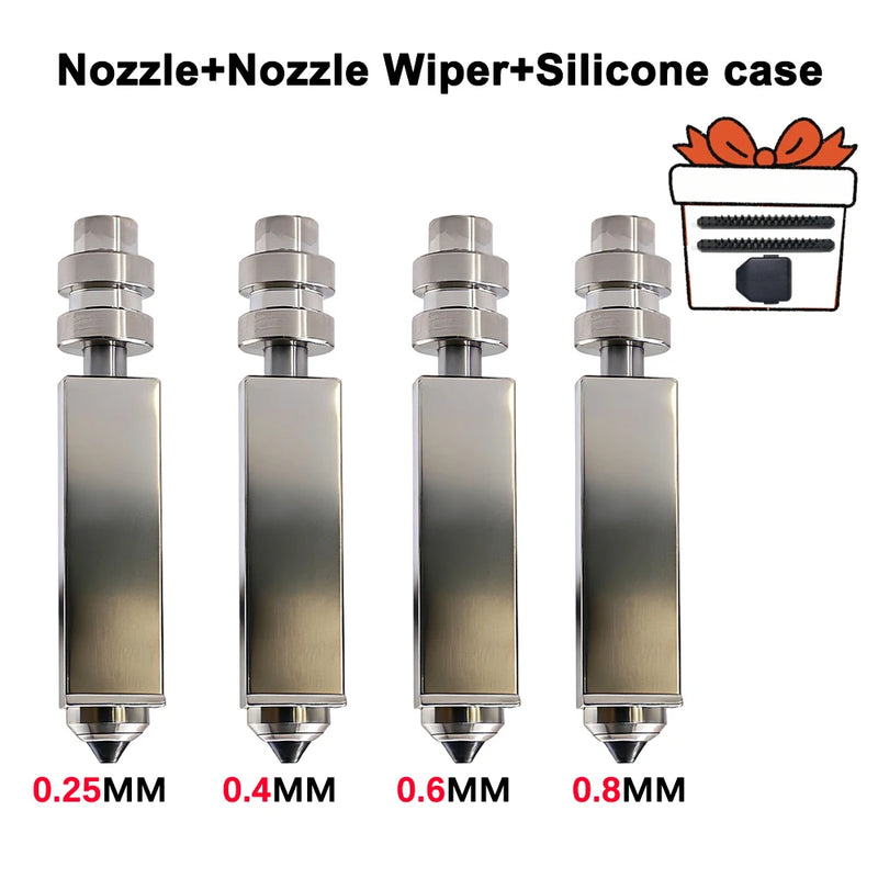 For Anycubic Kobra X Nozzle KX Bimetal 0.25/0.6/0.8/0.4mm - Visuel 17 | SAMAG