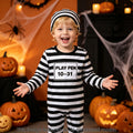 Baby Prisoner Clothes Sets Toddler Boys Halloween Cosplay - View 3 | SAMAG
