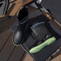 Outdoor work British style anti slip warm autumn and winter waterproof drawstring tied men's rain boots