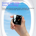 Lenovo New 500000mAh Mini Power Bank Built-in 4 Cables Large Capacity Super Fast Charging External Battery for IPhone Samsung