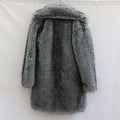 Men's Clothing Fur Coats Faux Fox Fur Long Coats Overcoats Plus Sizes Winter Thickened Warm Mink Fur Windbreakers Jacket Winter