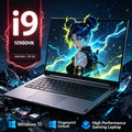 15.6" FHD 1080P Slim Laptop i9-10980HK 32GB RAM 2TB NVMe SSD Win11 Pro Fingerprint Unlock Backlit Keyboard Gaming Notebook