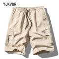 Men's Summer New Cargo Shorts Loose Plus Size Drawstring | SAMAG