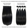 100% Raw Human Hair Weave Extensions 30 32 Inch Bone Straight Vietnamese Hair Bundles 16A Double Drawn Natural Black Color 3 4 Pcs Remy Hair Bundle For Women