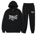 Men's EVERLAST Sportswear Fitness Gym Clothing Running Set Straps Autumn_Winter Hoodie New Style clothes for | SAMAG