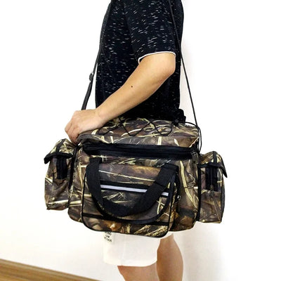 50*30*25cm Waterproof Fishing Bag Nylon Large Capacity | SAMAG