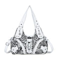 Angel Kiss Women Handbags Leopard Bag Top-handle Handbag Fashion Satchel Dumpling Pack Shoulder Bag Tote Bag Hobos Large Purse