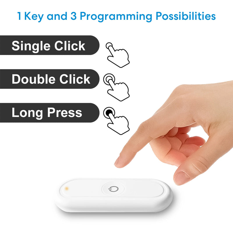 LoraTap ZigBee Scene Switch 1 Button Smart Life Tuya Home Assistant Intelligent Scene Linkage Control