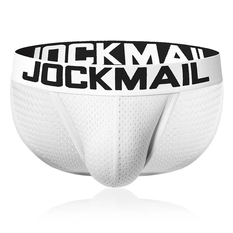 Jockmail Underwear Men Briefs Male Panties Calzoncillos Cuecas Gay Penis Pouch  Mens Bikini Hombre Underpants Tanga Slip Bikini
