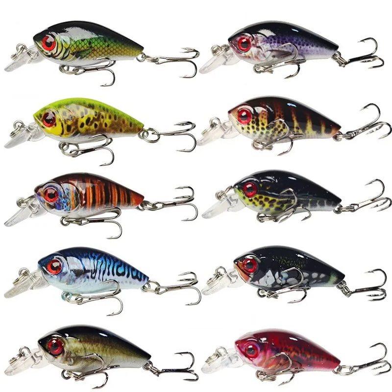 Lifelike Mini Fishing Lures Set Assorted Bionic Minnow | SAMAG
