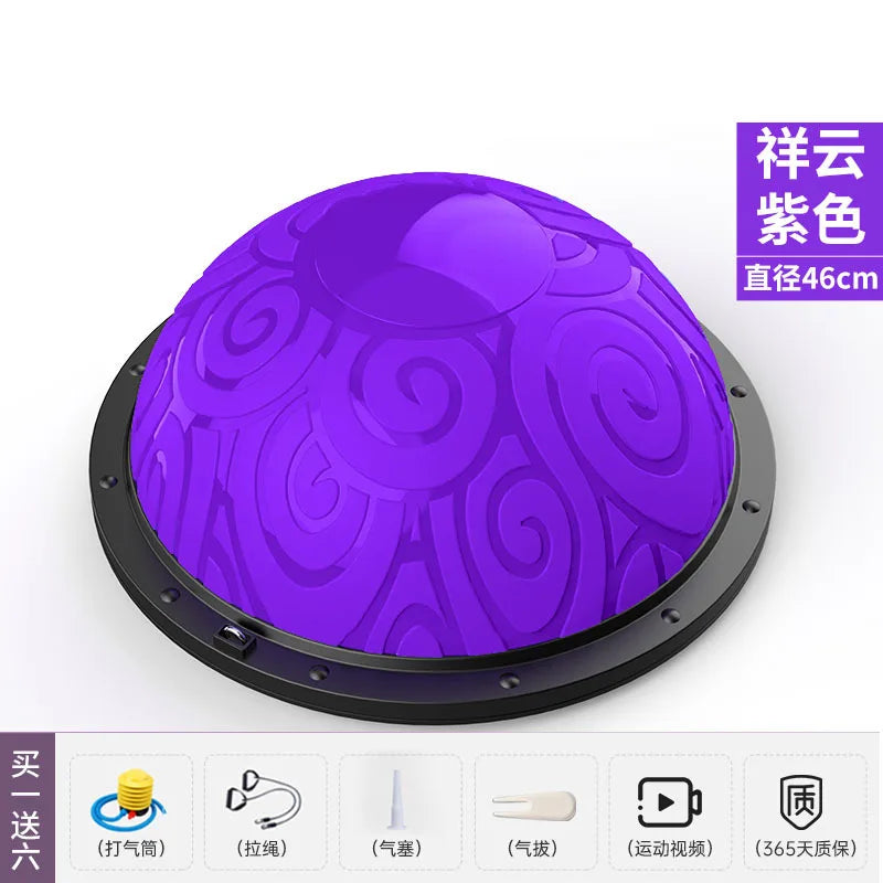 Half Circle Balance Yoga Pilates Burbi Ball Hemispheres Newly