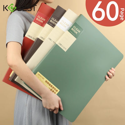 Thickened Light Retro Color A3 Document Folder | SAMAG