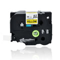 1PCS 36mm black on white tze261 compatible brother p touch printer laminated label tape tze-161 tze661 tz-M961 tze-461