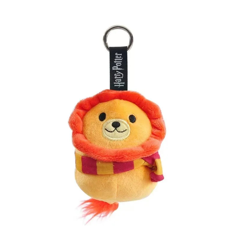Hogwarts Animal Plush Toys Gryffindor Lion Slytherin Serpent Bag Pendant Ravenclaw Eagle Hufflepuff Badger Accessories For Gift