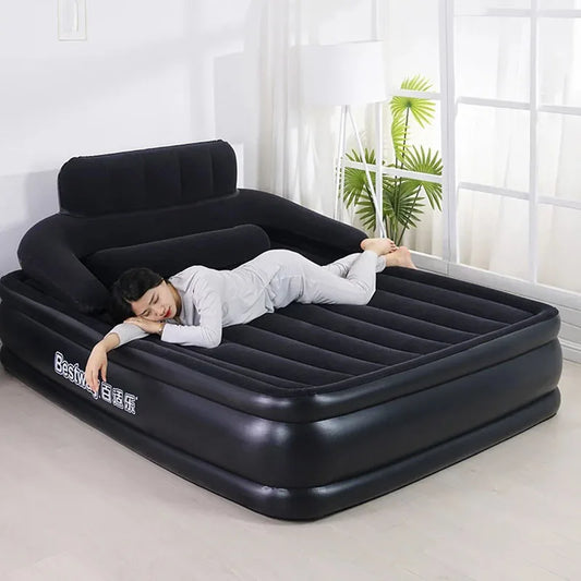 Children Double Bed Air Inflatable Nordic Full Sex Lazy Platform Safe