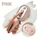 Electric Hair Brush for Anti-Frizz Detangling with Spray, Red Light Therapy & Retractable Teeth Scalp Massage,2026 Upgraded