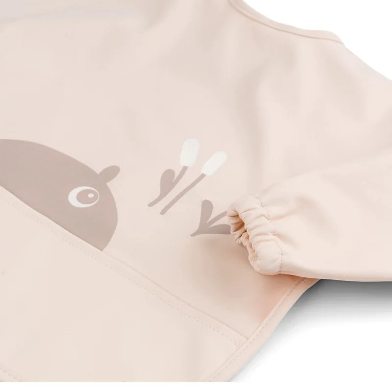 Cute Baby Bibs Waterproof Oil Proof Apron New Double Buckle Washcloth Feeding Bib Soft Burp Cloth For Boy Girl Bandana Bibs