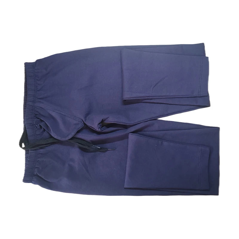 Free Shipping Male tTght-Fitting Basic Trousers Solid Color Legging 100% Cotton Long Johns Easy Care Anti-Winkle