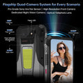 World premiere】Unihertz by 8849 TANK X Rugged Phone 5G Android 15 Built-in 1080P 220 lumen Projection 17600mah Battery 32+512GB