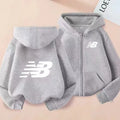 New Children's Sport - style Zipper Hooded Sweatshirt - View 5 | SAMAG