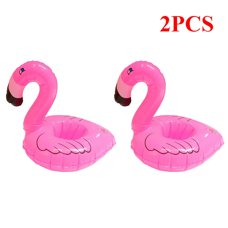 1 - Tropical Flamingo Party Decoration Cup Holder Pvc - View 7 | SAMAG