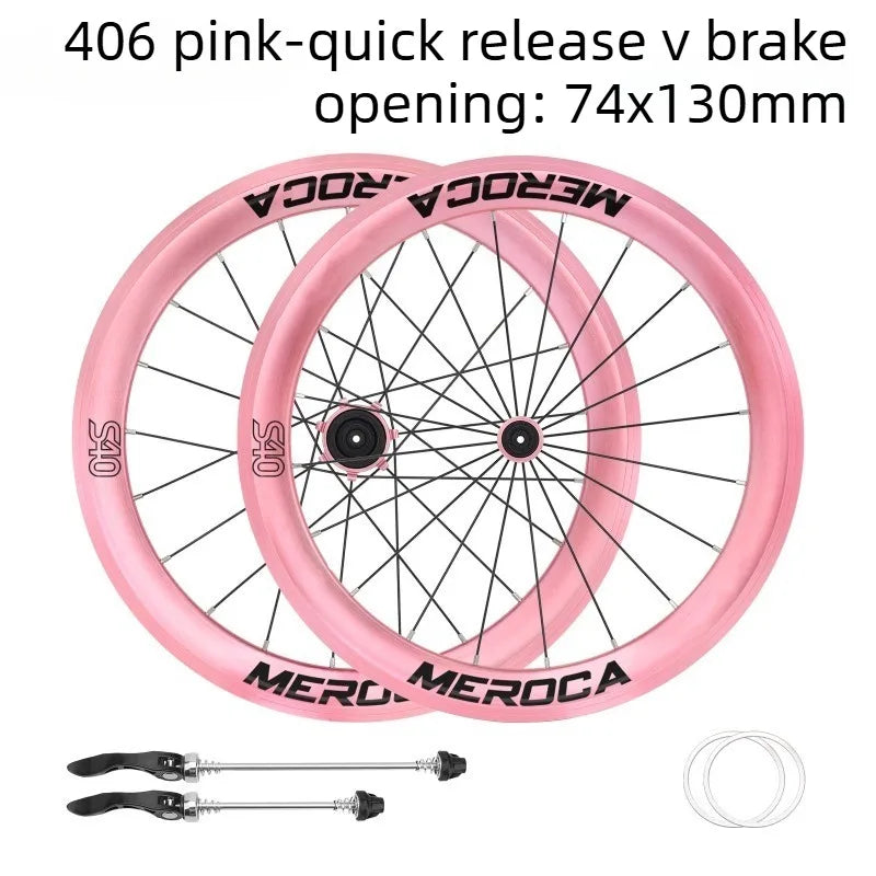 Foldable Bicycle Wheel 20 Inch 406 451 349 Small Deep Rim - View 11 | SAMAG